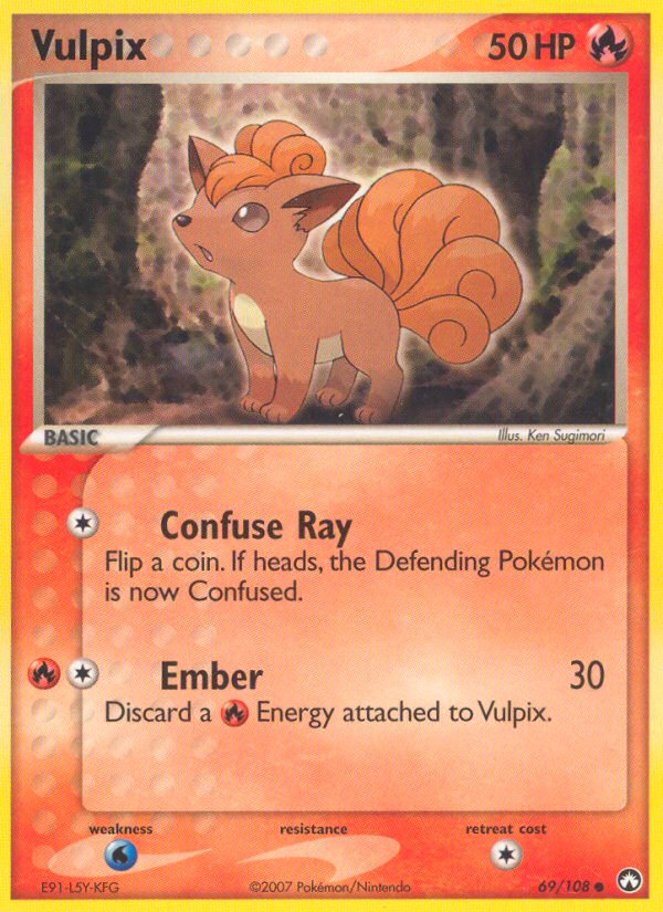 Vulpix (69/108) [EX: Power Keepers] | Enigma On Main