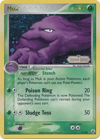 Muk (11/92) (Stamped) [EX: Legend Maker] | Enigma On Main