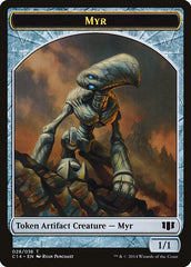 Myr // Pentavite Double-sided Token [Commander 2014 Tokens] | Enigma On Main