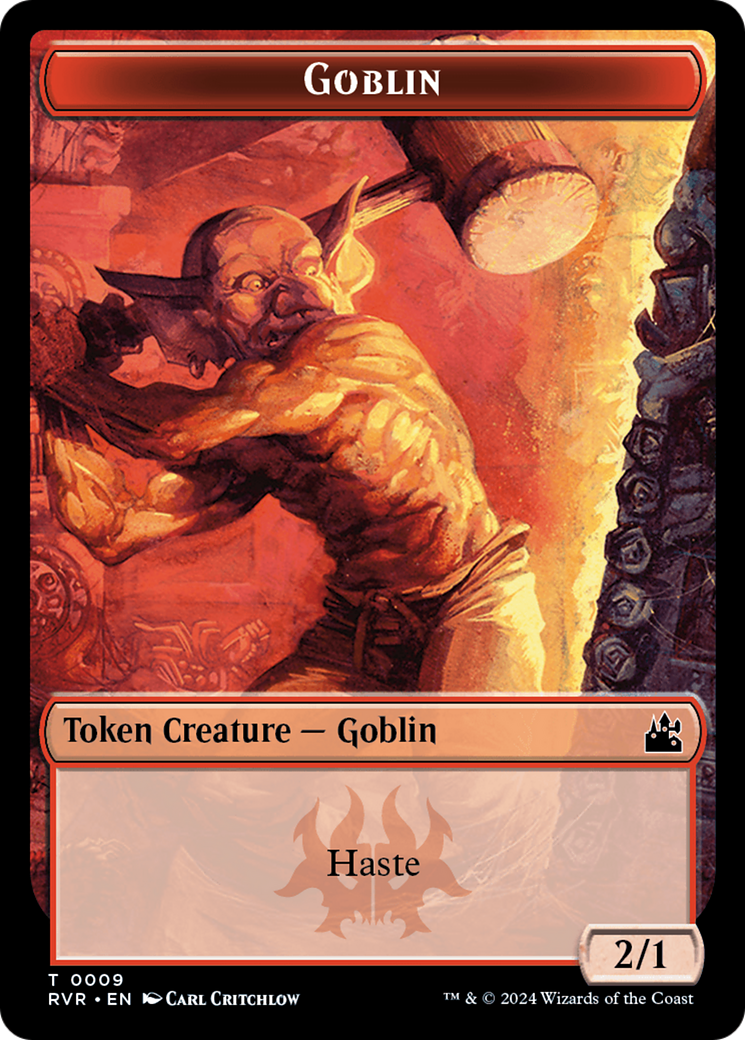 Goblin Token (0009) [Ravnica Remastered Tokens] | Enigma On Main