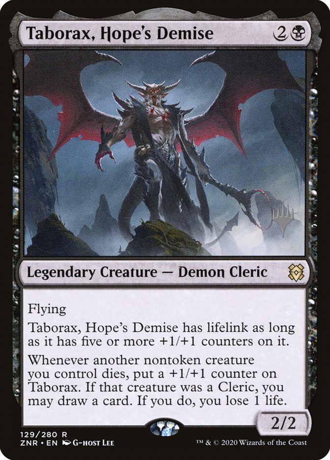 Taborax, Hope's Demise (Promo Pack) [Zendikar Rising Promos] | Enigma On Main