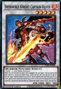 Infernoble Knight Captain Oliver [PHRA-EN038] Super Rare | Enigma On Main