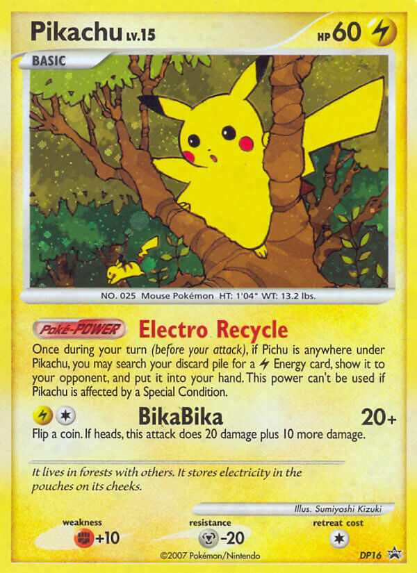 Pikachu (DP16) [Diamond & Pearl: Black Star Promos] | Enigma On Main