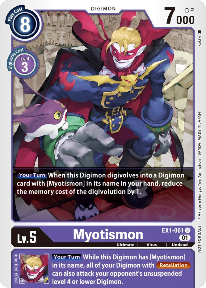 Myotismon [EX1-061] (Winner Pack X Record) [Classic Collection Promos] | Enigma On Main