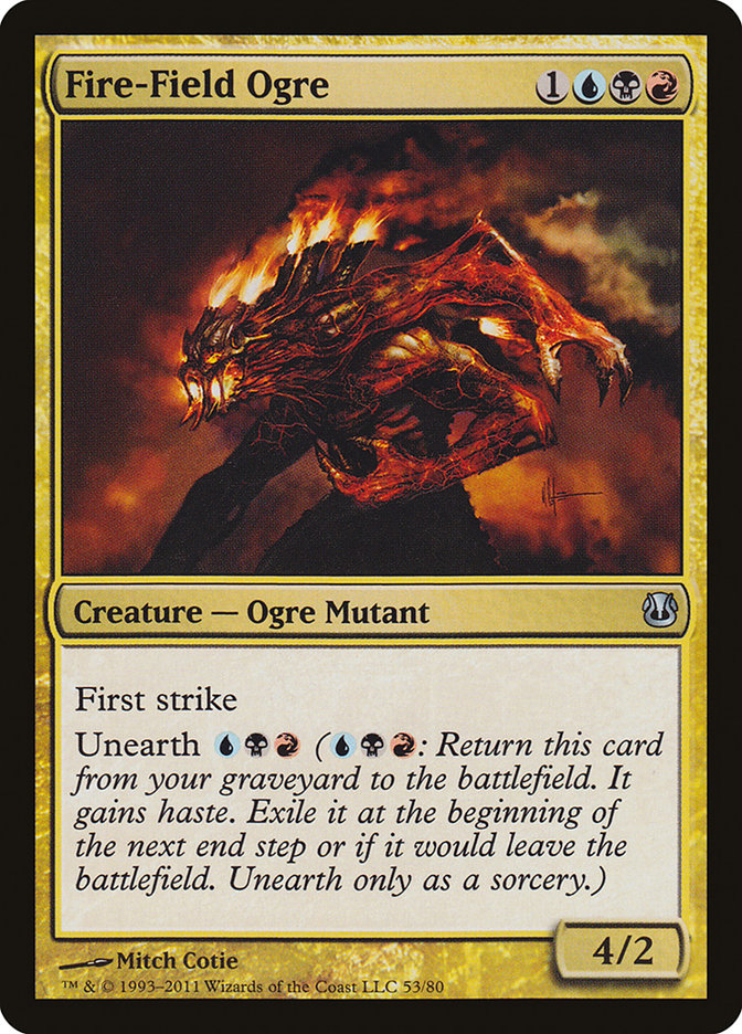 Fire-Field Ogre [Duel Decks: Ajani vs. Nicol Bolas] | Enigma On Main