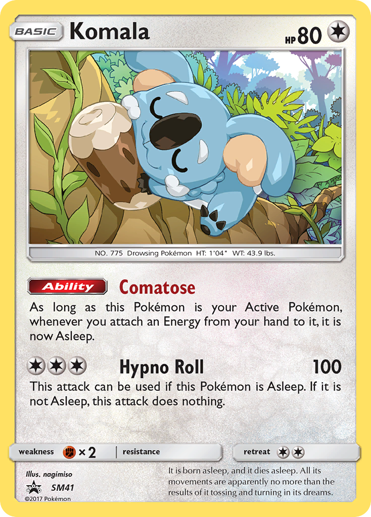 Komala (SM41) [Sun & Moon: Black Star Promos] | Enigma On Main