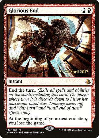 Glorious End [Amonkhet Promos] | Enigma On Main