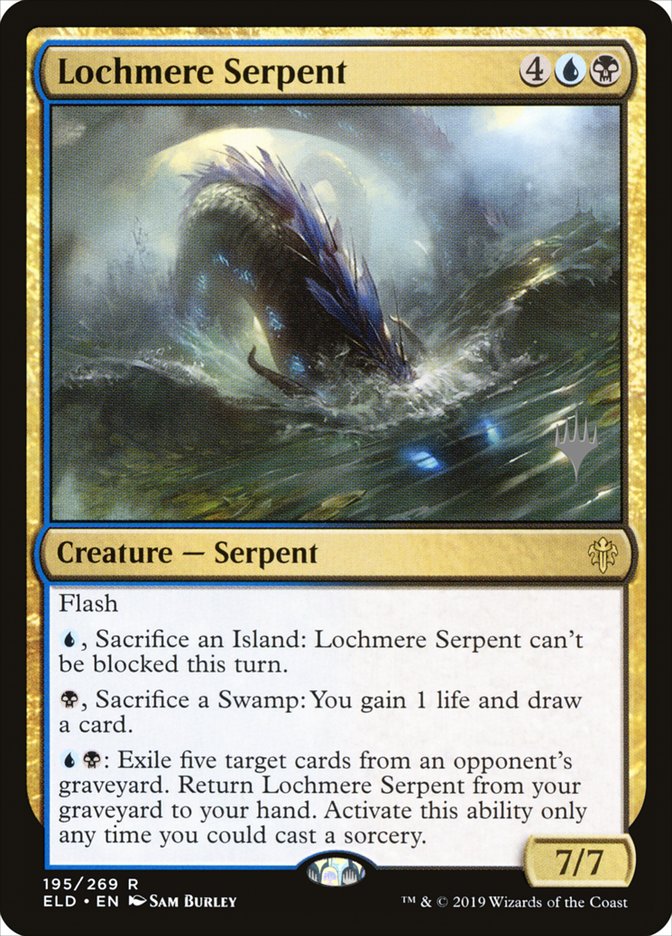 Lochmere Serpent (Promo Pack) [Throne of Eldraine Promos] | Enigma On Main