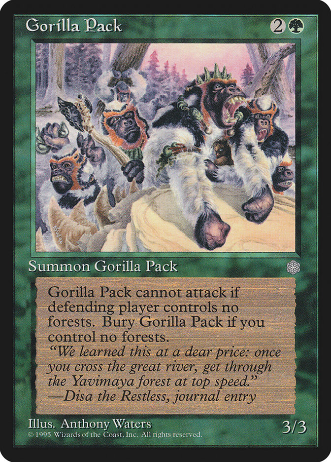 Gorilla Pack [Ice Age] | Enigma On Main
