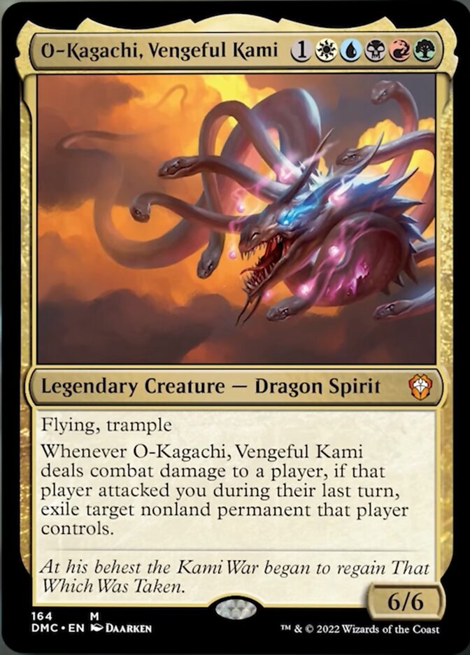 O-Kagachi, Vengeful Kami [Dominaria United Commander] | Enigma On Main