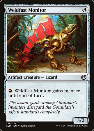 Weldfast Monitor [Kaladesh] | Enigma On Main