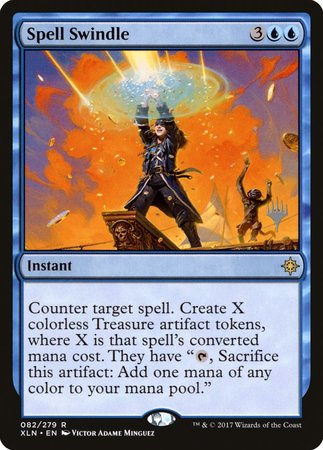 Spell Swindle [Ixalan Promos] | Enigma On Main