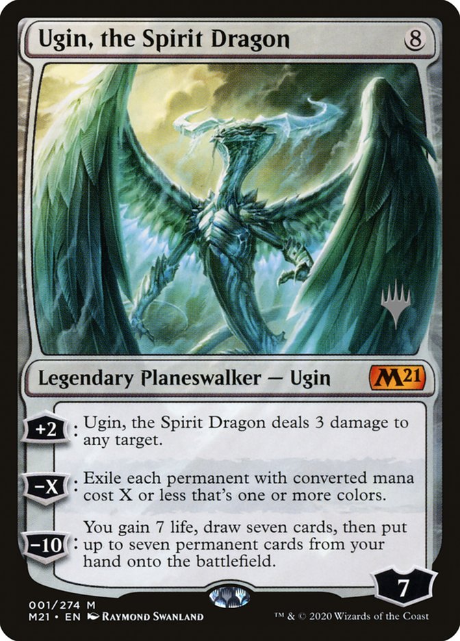 Ugin, the Spirit Dragon (Promo Pack) [Core Set 2021 Promos] | Enigma On Main