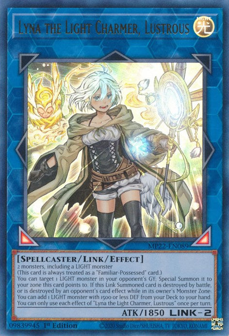 Lyna the Light Charmer, Lustrous [MP22-EN089] Ultra Rare | Enigma On Main