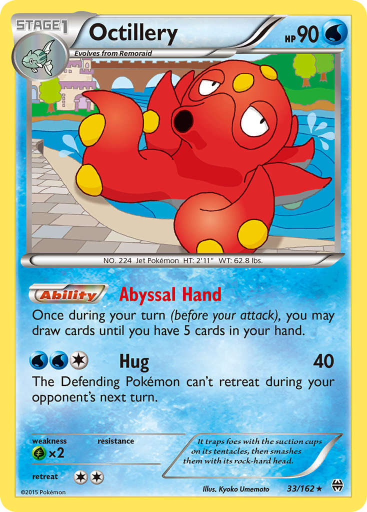 Octillery (33/162) [XY: BREAKthrough] | Enigma On Main