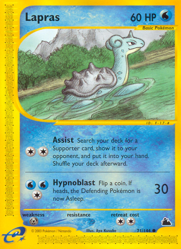 Lapras (71/144) [Skyridge] | Enigma On Main