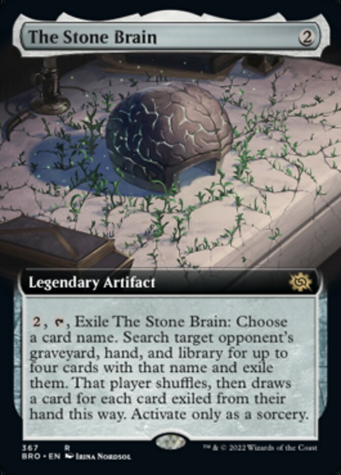 The Stone Brain (Extended Art) [The Brothers' War] | Enigma On Main