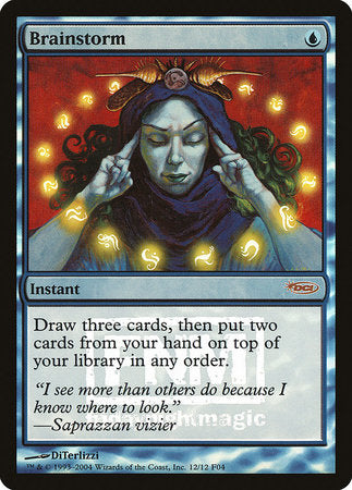 Brainstorm [Friday Night Magic 2004] | Enigma On Main