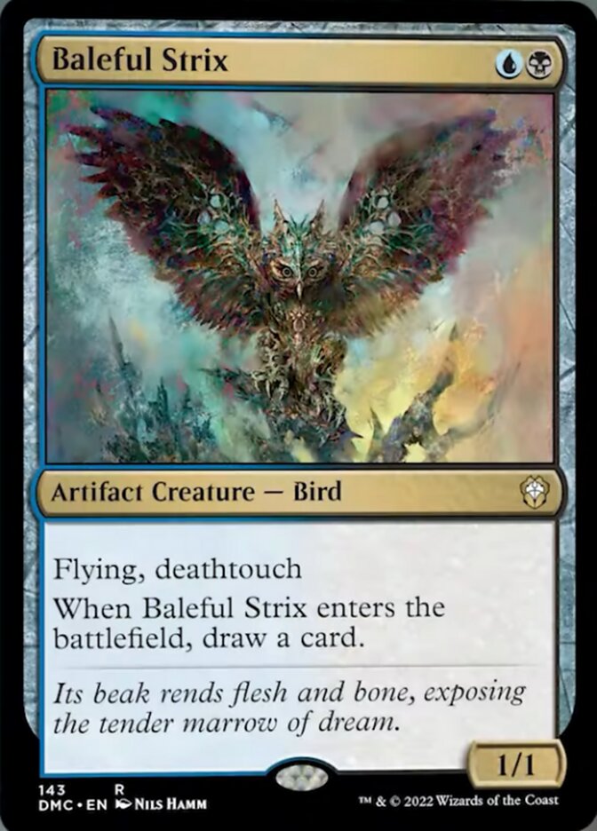 Baleful Strix [Dominaria United Commander] | Enigma On Main