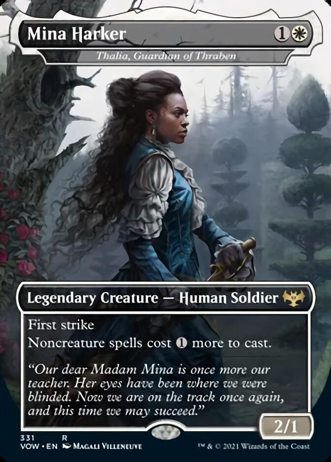 Thalia, Guardian of Thraben - Mina Harker [Innistrad: Crimson Vow] | Enigma On Main