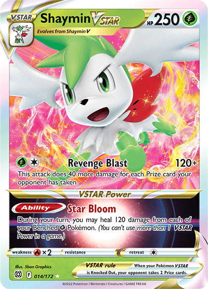 Shaymin VSTAR (014/172) [Sword & Shield: Brilliant Stars] | Enigma On Main