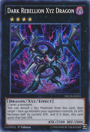 Dark Rebellion Xyz Dragon [NECH-EN053] Secret Rare | Enigma On Main