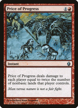 Price of Progress [Premium Deck Series: Fire and Lightning] | Enigma On Main