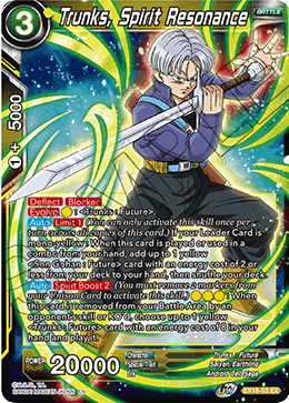 Trunks, Spirit Resonance [EX18-03] | Enigma On Main