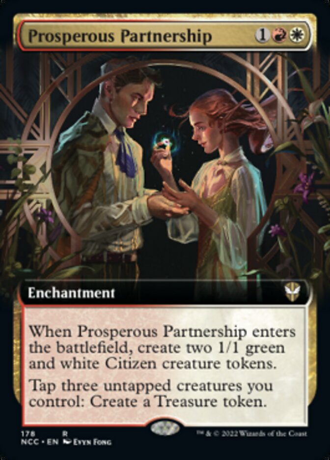 Prosperous Partnership (Extended Art) [Streets of New Capenna Commander] | Enigma On Main