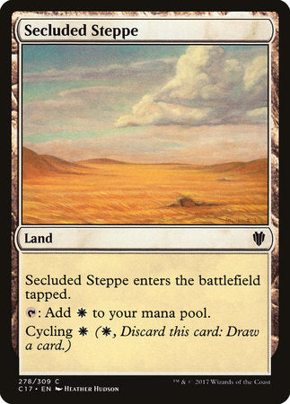 Secluded Steppe [Commander 2017] | Enigma On Main