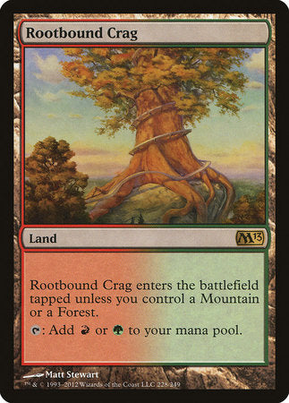 Rootbound Crag [Magic 2013] | Enigma On Main