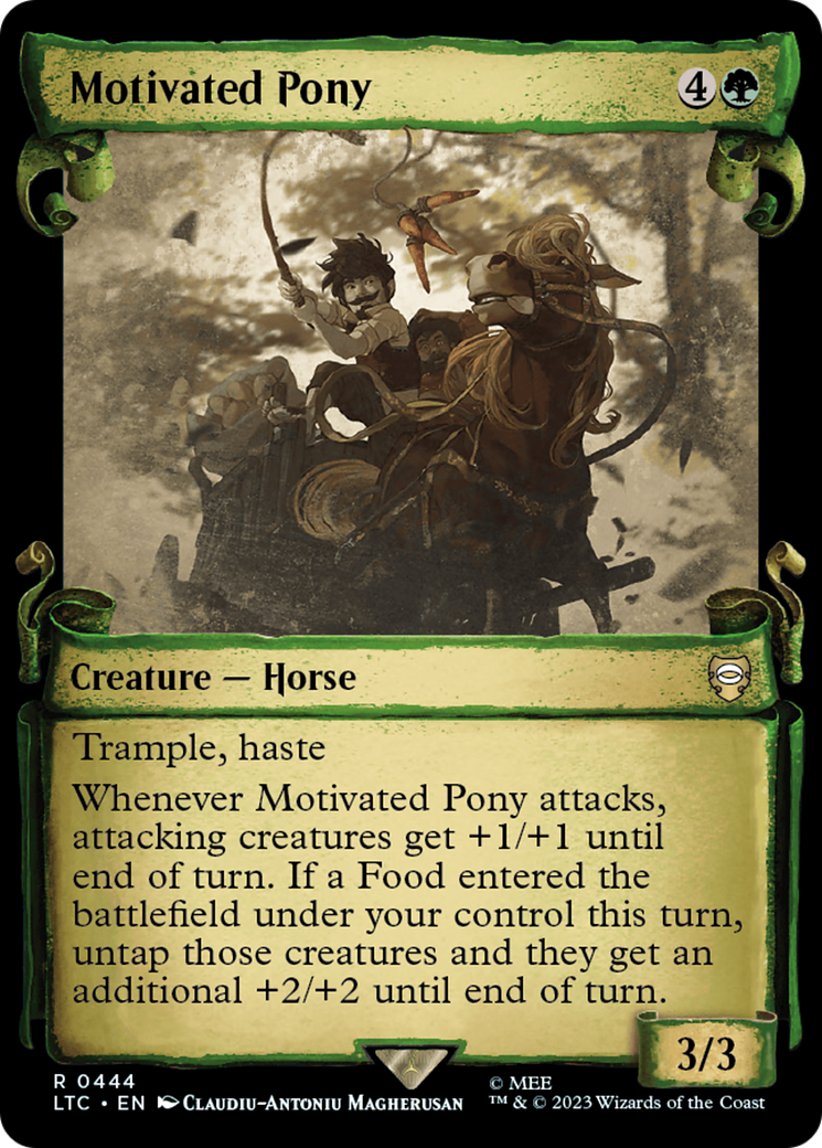 Motivated Pony [The Lord of the Rings: Tales of Middle-Earth Commander Showcase Scrolls] | Enigma On Main