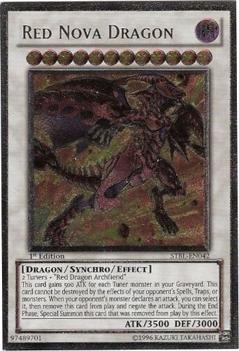 Red Nova Dragon [STBL-EN042] Ultimate Rare | Enigma On Main