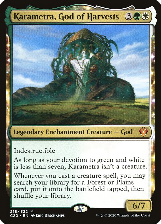 Karametra, God of Harvests [Commander 2020] | Enigma On Main