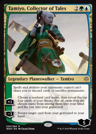 Tamiyo, Collector of Tales [War of the Spark] | Enigma On Main