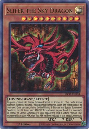 Slifer the Sky Dragon (Ultra Pharaoh's Rare) [KICO-EN063] Ultra Pharaoh’s Rare | Enigma On Main