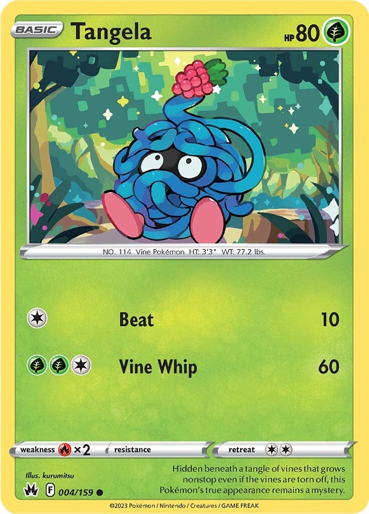 Tangela (004/159) [Sword & Shield: Crown Zenith] | Enigma On Main