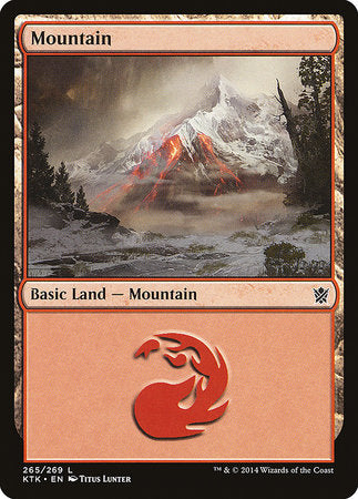 Mountain (265) [Khans of Tarkir] | Enigma On Main