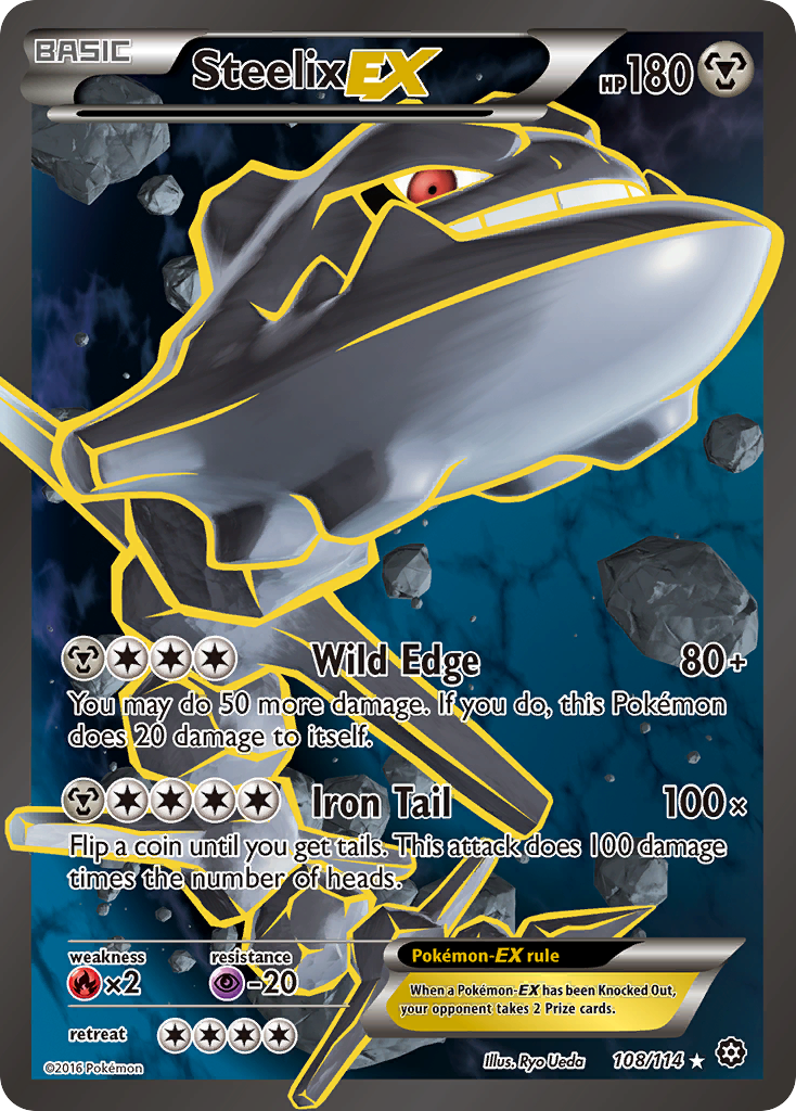 Steelix EX (108/114) [XY: Steam Siege] | Enigma On Main