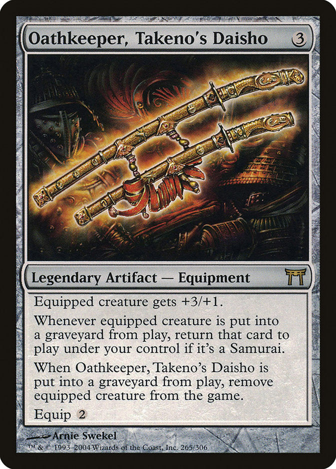 Oathkeeper, Takeno's Daisho [Champions of Kamigawa] | Enigma On Main