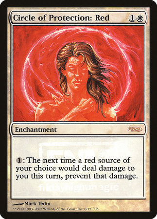 Circle of Protection: Red [Friday Night Magic 2005] | Enigma On Main