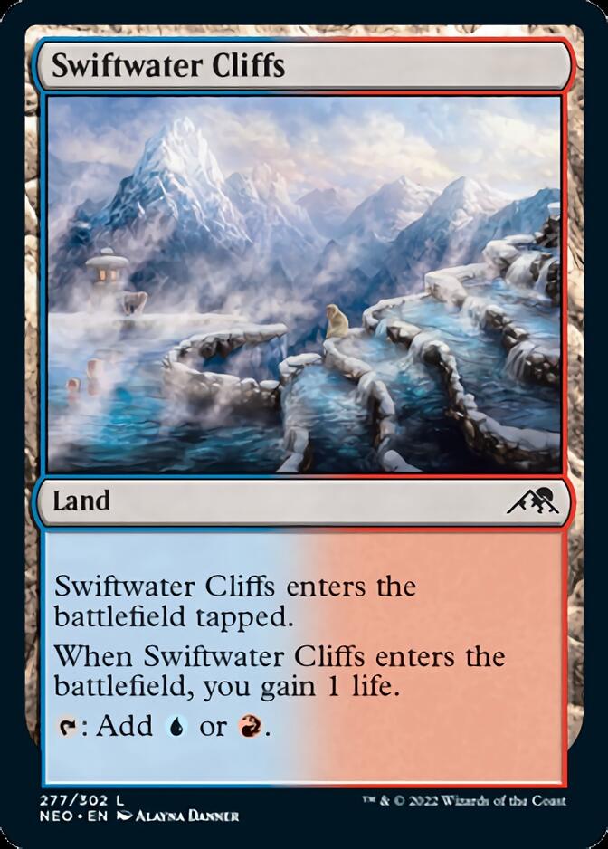 Swiftwater Cliffs [Kamigawa: Neon Dynasty] | Enigma On Main