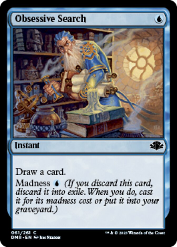 Obsessive Search [Dominaria Remastered] | Enigma On Main