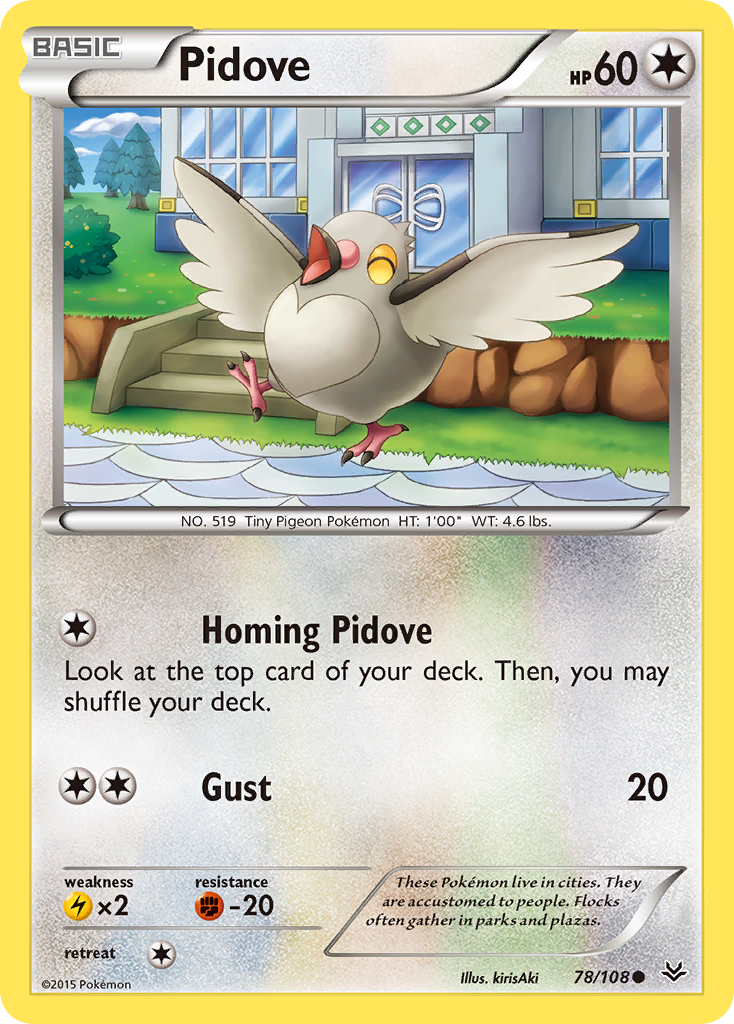 Pidove (78/108) [XY: Roaring Skies] | Enigma On Main