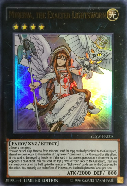 Minerva, the Exalted Lightsworn [YCSW-EN008] Ultra Rare | Enigma On Main