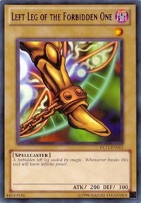 Left Leg of the Forbidden One (Red) [Duelist League Promo] [DL11-EN003] | Enigma On Main