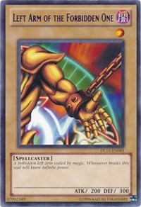 Left Arm of the Forbidden One (Purple) [Duelist League Promo] [DL11-EN005] | Enigma On Main