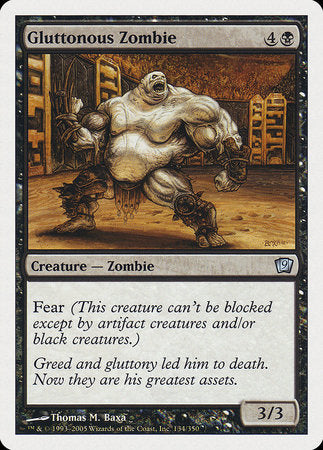 Gluttonous Zombie [Ninth Edition] | Enigma On Main