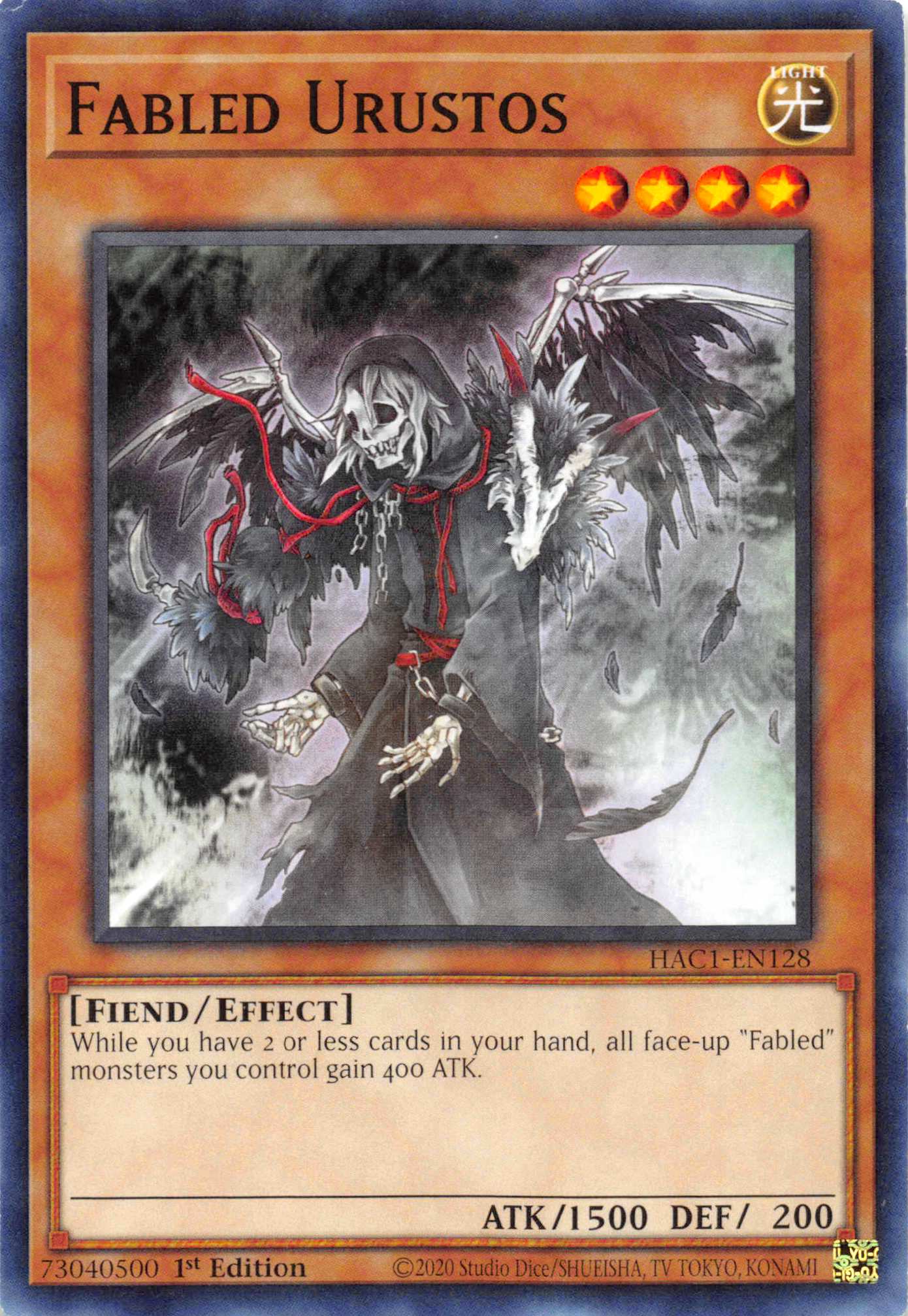 Fabled Urustos [HAC1-EN128] Common | Enigma On Main