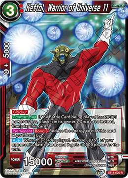 Kettol, Warrior of Universe 11 (BT14-025) [Cross Spirits] | Enigma On Main